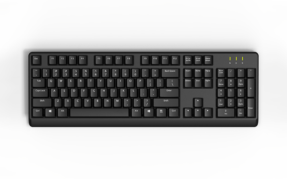 kb801 Wireless Office Membrane Keyboard